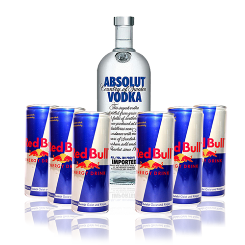 Absolut Vodka and RedBull